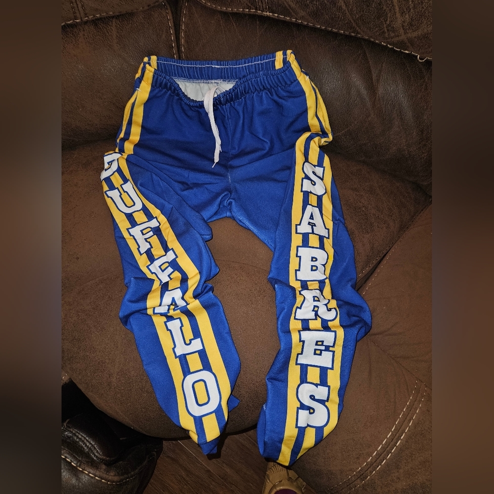 Buffalo Sabres sweatpants joggers size M